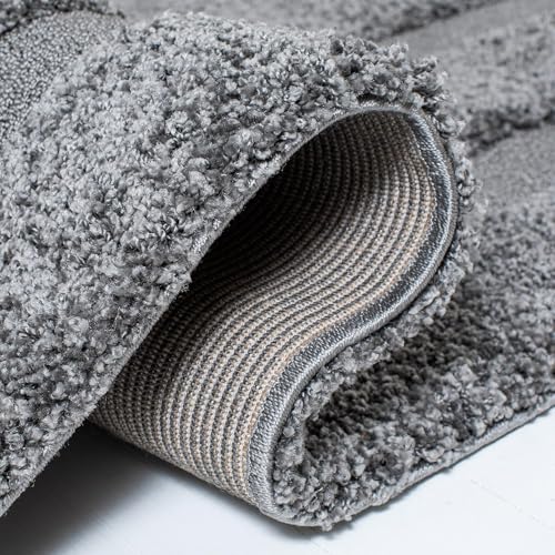 Image of Carpet for Hall | Carpet for Living Room |10X14 FEET Rugs for Bedroom | Carpet | Rug for Living Room | Carpet & Rugs for Home Decor | Carpet for Bedroom Floor (Grey Square)