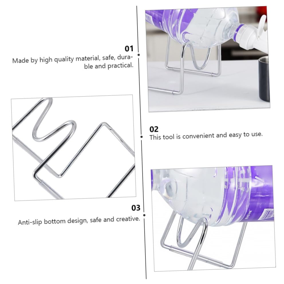 Support pour bonbonne d'eau en acier inoxydable en U lot de 2 - 6