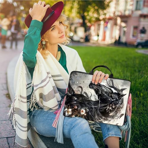 Laptop Shoulder Bag Sleeve Case for Women Men, Computer Handbag Suitable2