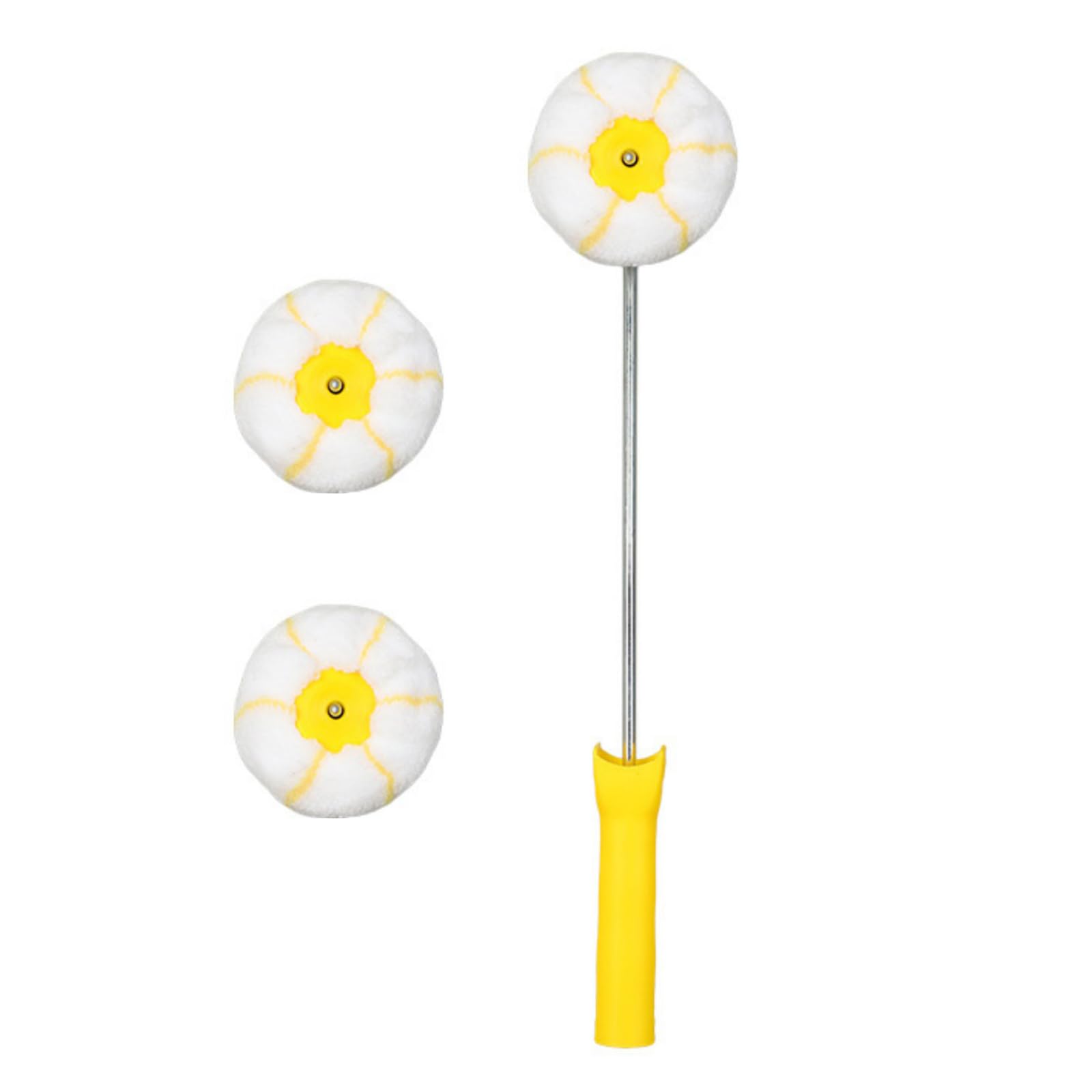 Drywalls Mud Roller Corner Trimming Roller Brush Corner Edges Paint Brush for Smooth Application on Wall and Edges Edger Paint