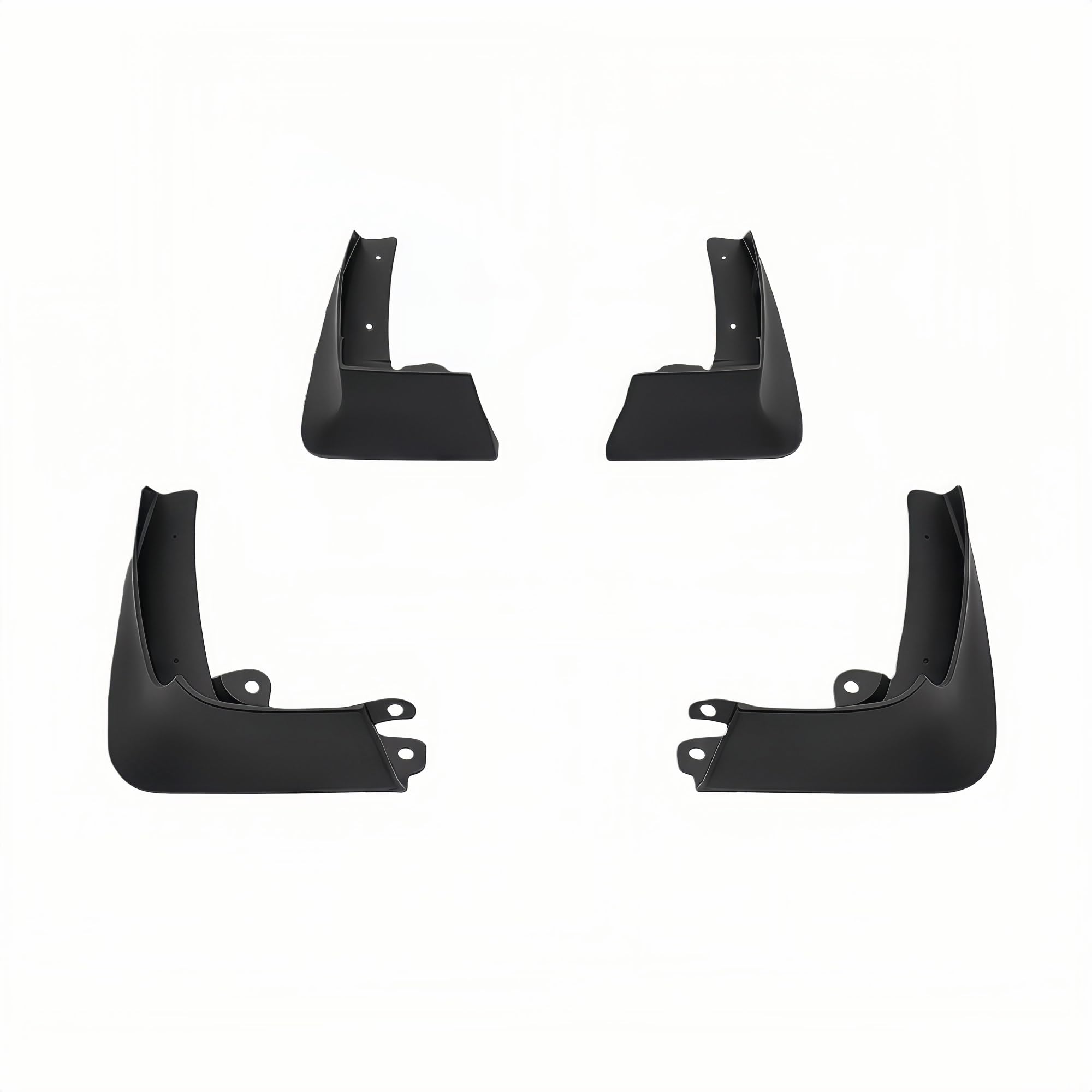 Guardabarros coche y protectores contra salpicaduras para Tesla Model X 2015-2022 8