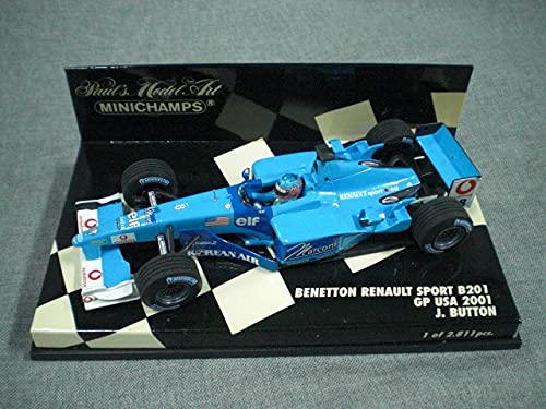 Amazon | PMA ミニチャンプス 1/43 2001年 ベネトン ルノー SPORT B201