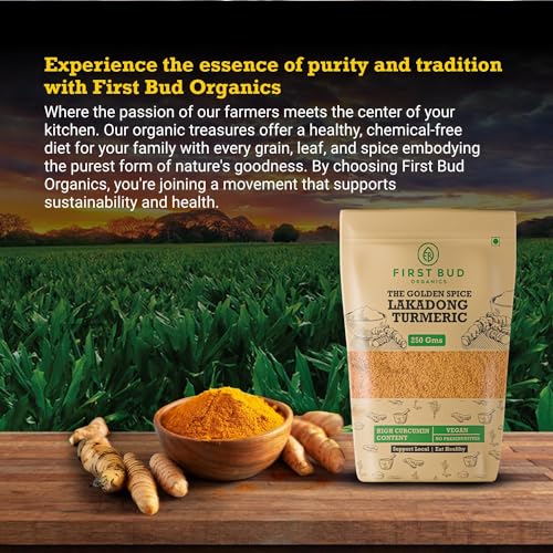 Image of First Bud Organics Super saver pack of 7 products Bilona Gir A2 Ghee 500 G + Mango Pickle-500G + Jamun Honey-500G + Saffron - 1G + Green Tea-100G+Dry Ginger Powder-250G+ Lakadong Turmeric Powder-250G