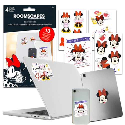 Minnie Mouse Mini Backpack For Women - Bundle with 10” Disney Leather Backpack Set and Decals | Minnie Travel Bag4