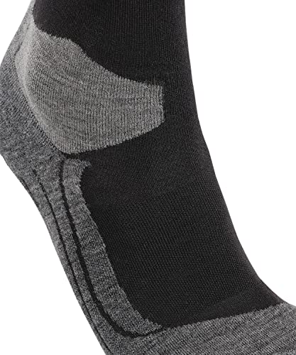 FALKE Herren Skisocken SK4 Wool, Wolle, 1 Paar, Schwarz (Black-Mix 3010), 42-43 – Bild 6