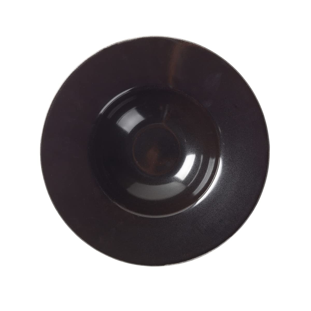 Broste Copenhagen Pastateller aus Steingut in der Farbe Nordic Coal, Durchmesser: 29cm, 14533466
