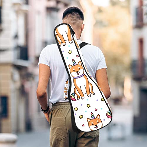 Housse pour ukulélé Shiba Inu Motif licorne et étoiles 10 mm Rembourrage épais 53,3 cm Sac de transport pour ukulélé… - Les Beatles, Paul McCartney, John Lennon, RIngo Starr, George Harrison Housse pour ukulélé Shiba Inu Motif licorne et étoiles 10 mm Rembourrage épais 53,3 cm Sac de transport pour ukulélé… – Image 6