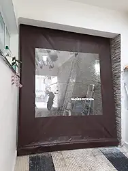 Toldo Cortina Retrátil completo para instalação: 2m x 2,50m Lona Night & Day Alta Resistência