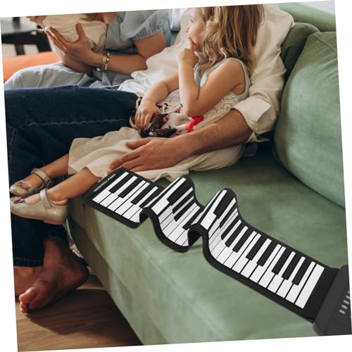 Toyvian 61 Roll Piano Clavier De Piano Pliable Piano Clavier Enfants Piano Clavier Pliant Piano Clavier Électronique Pliable Piano Électrique Main Épaissir Clavier Souple Enfant - Les Beatles, Paul McCartney, John Lennon, RIngo Starr, George Harrison Toyvian 61 Roll Piano Clavier De Piano Pliable Piano Clavier Enfants Piano Clavier Pliant Piano Clavier Électronique Pliable Piano Électrique Main Épaissir Clavier Souple Enfant – Image 7
