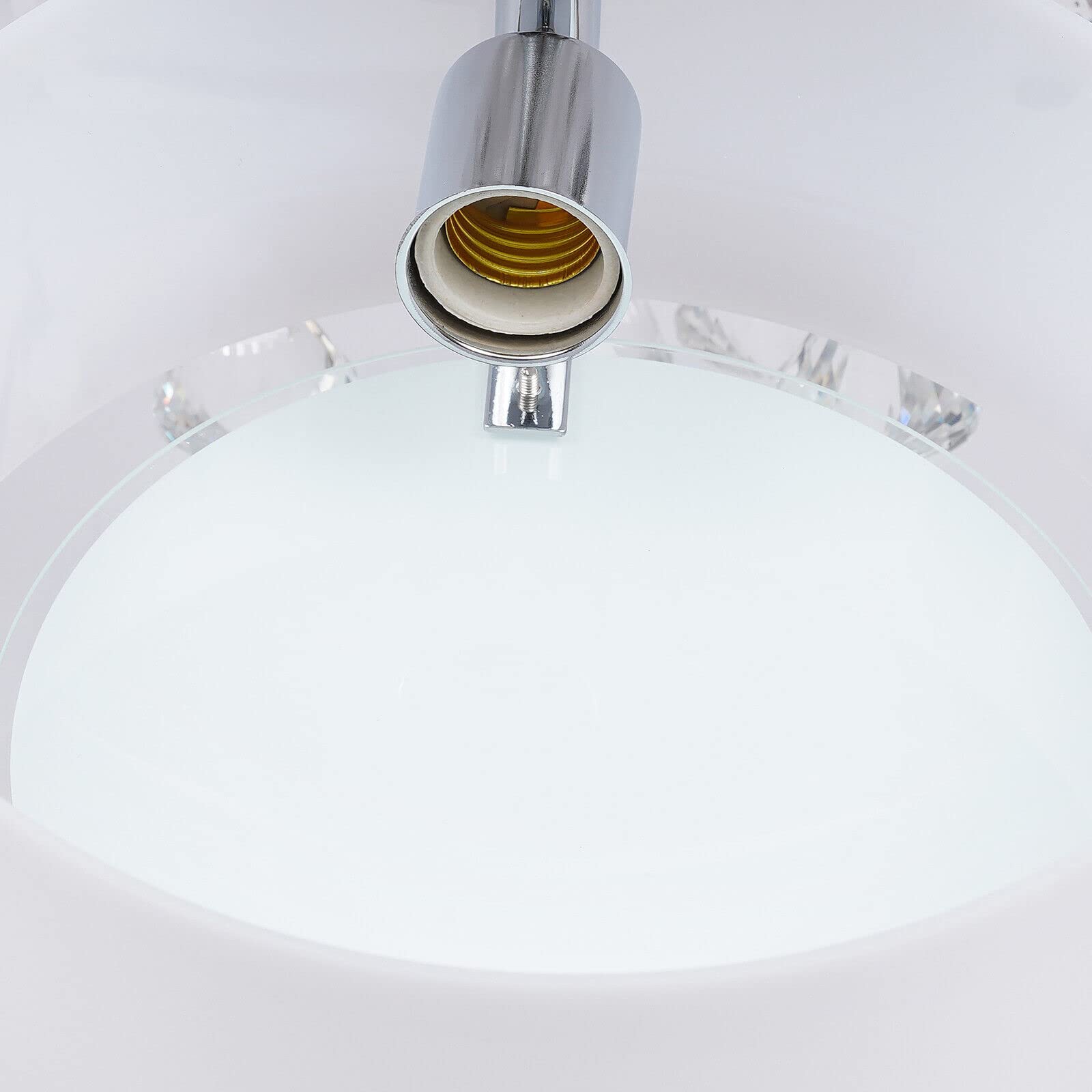 LED Kristall Kronleuchter, Deckenlampe, Deckenleuchte Lampe Beleuchtung Wohnzimme, Smartes Leben, Sich Zur Beleuchtung Von Kinderzimmern, Wohnzimmern, Esszimmern (Modern, E27 LED, 5)