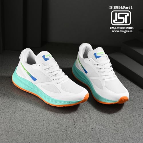 Birde Men's Sports Shoes White - Image 3