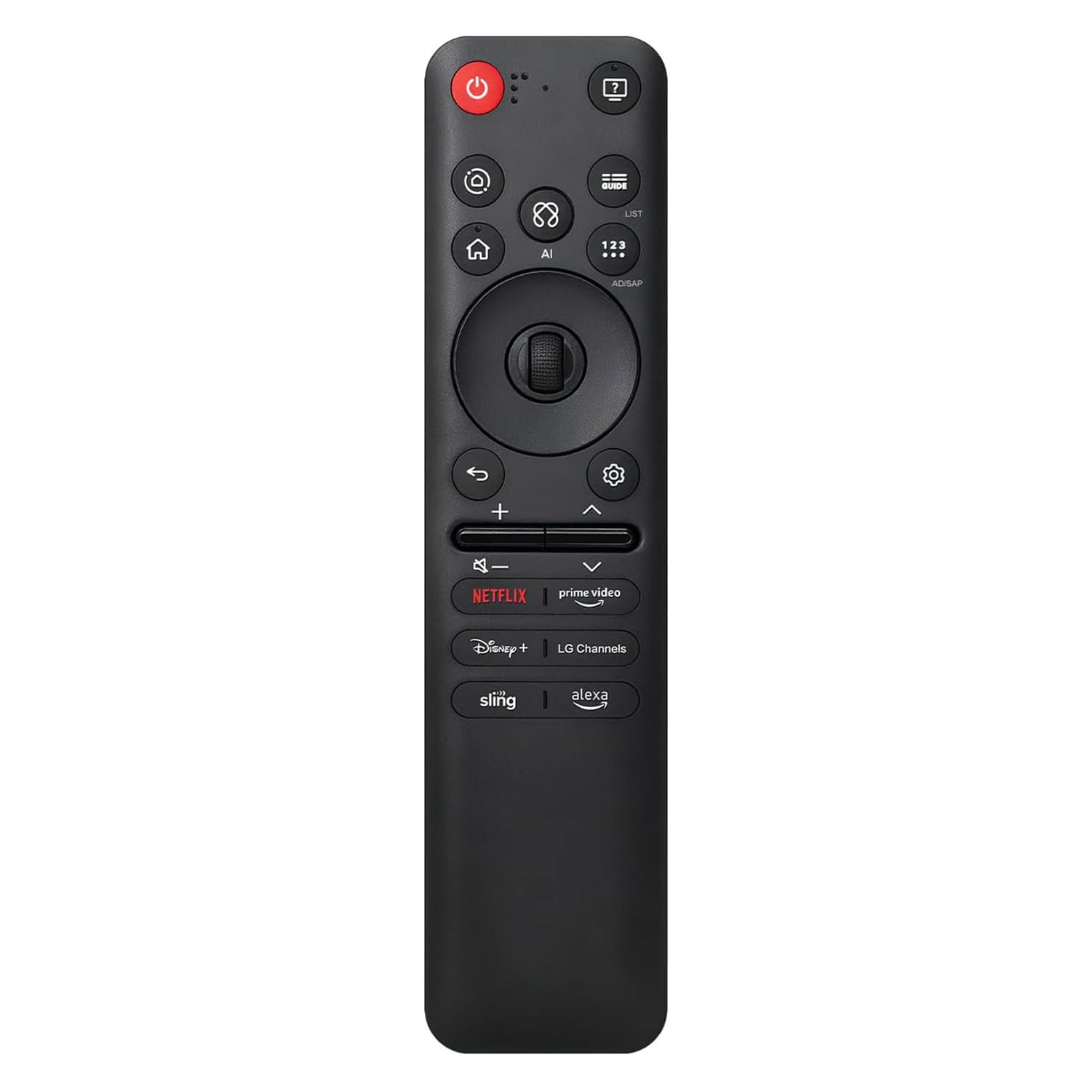 New AN-MR25GA Intelligent Voice Magic Remote Control for LG Smart TVs UHD OLED QNED NanoCell G5, C5, B5, QNED 92A, 85A, 80A, UA77 Series MR25GA 4K UHD AI ThinQ - Smart TV WebOs Remote AKB76046602