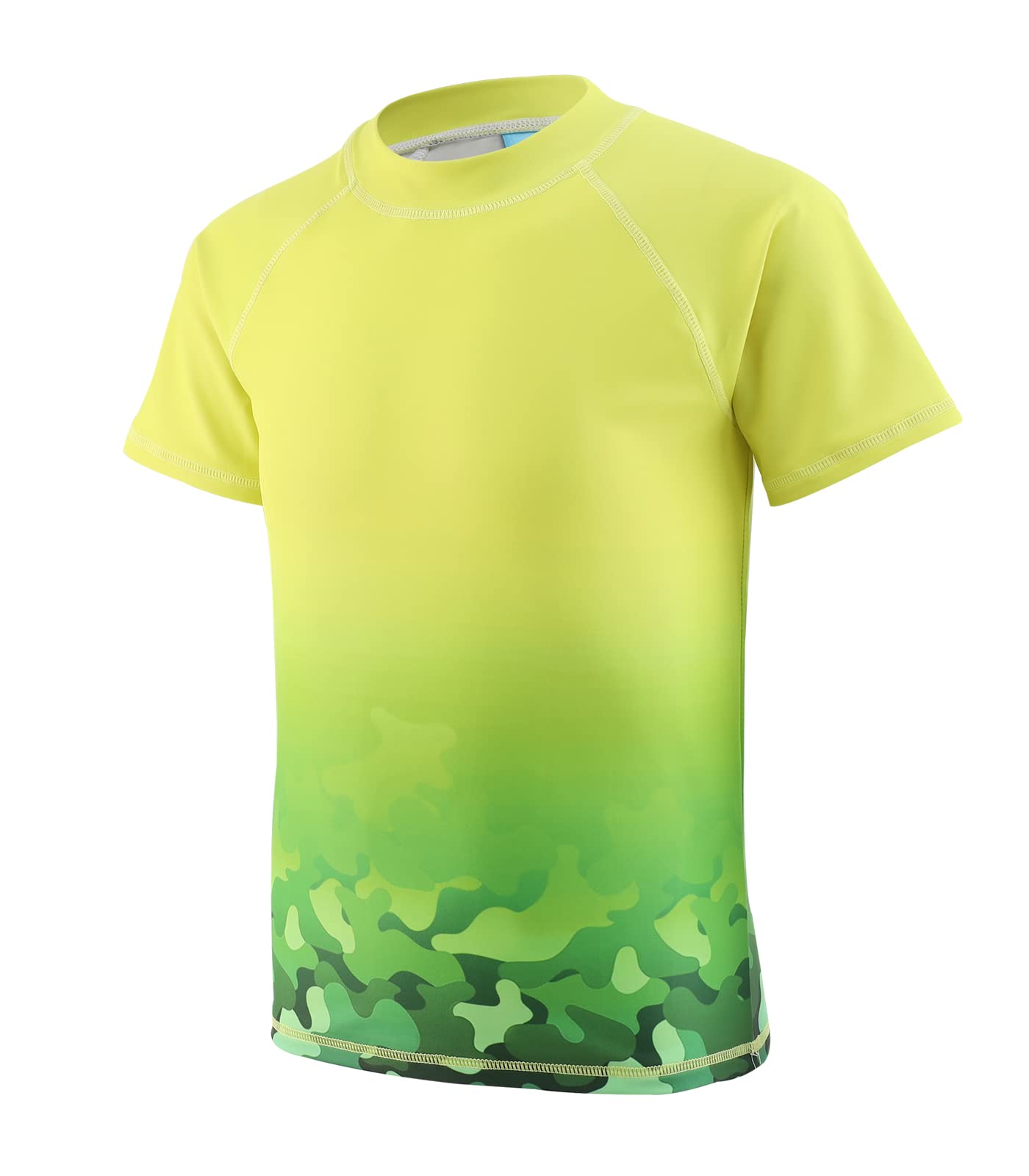 Aisyee UV Shirt Kinder Badeshirt Jungen Schwimmshirt 98 164/3-16 Jahre | UPF 50+ Sonnenschutz, kurzarm, schnell trocknend, leicht & atmungsaktiv, weich, ideal für Strand, Pool & Urlaub