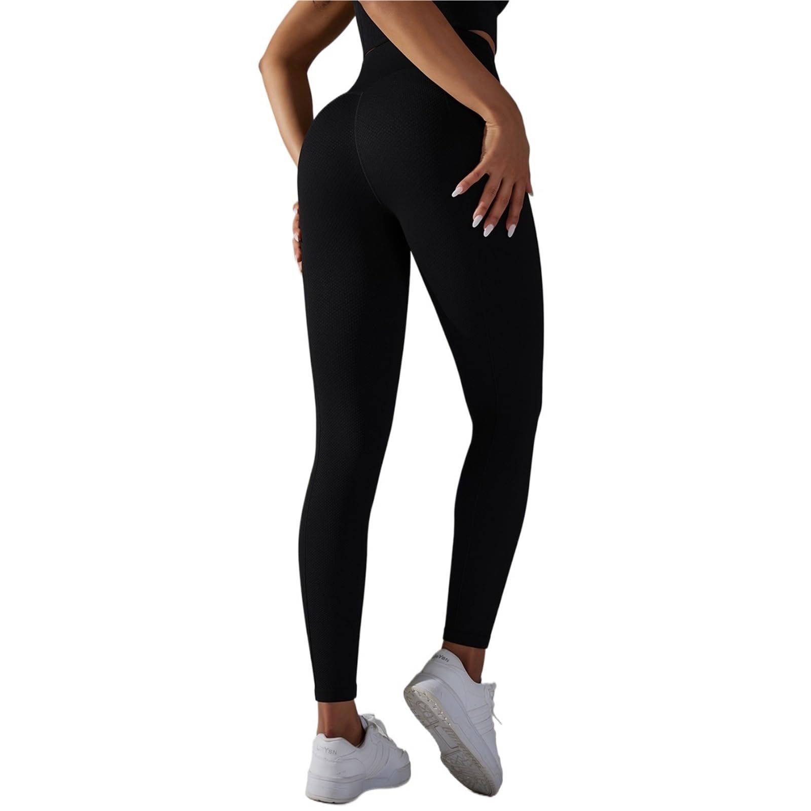 Leggings da donna senza cuciture Pantaloni da yoga a vita alta Sport Fitness Legging Palestra Scrunch Butt Running Allenamento Collant Abbigliamento sportivo