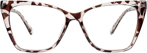 WEMOOTANTS Gafas de lectura de ojo de gato para mujer, elegantes lectores de gran tamaño con bisagras de resorte 1.0 1.25 1.5 1.75 2.0 a 3.5 4.0