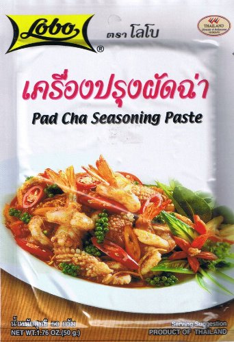 Thai Food Pad Cha Seasoning Paste Lobo Recipe Cuisine Menu Cooking 1.76 oz.(50g.)