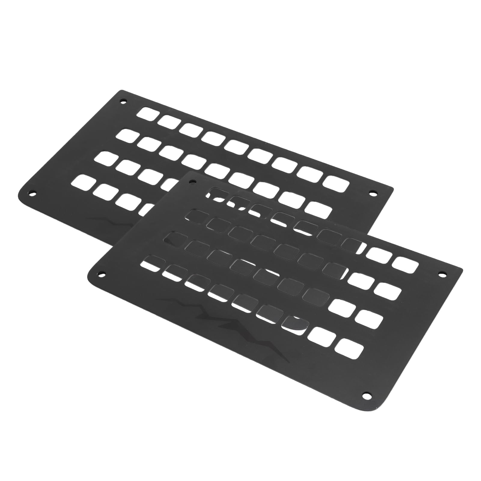 Pannello portaoggetti per bagagliaio di stoccaggio Molle in metallo resistente di ricambio per Passport 2026 Cargo Organizer in acciaio nero 2 pannelli