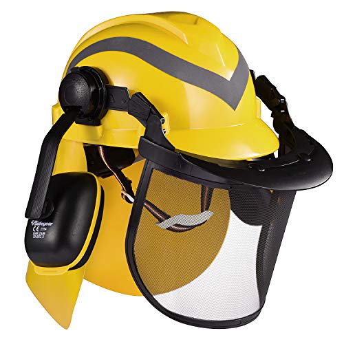 OREGON Yukon Chainsaw Safety Helmet with Protective Ear Muff and Mesh