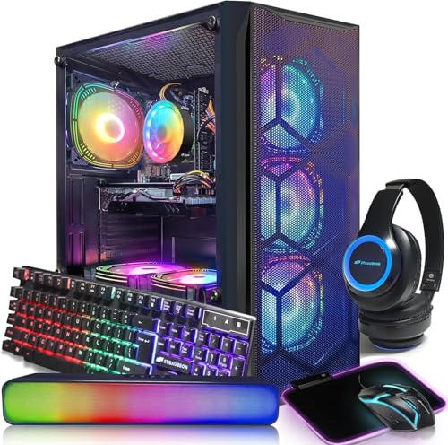 STGAubron Gaming PC Desktop, Intel Core i7 up to...