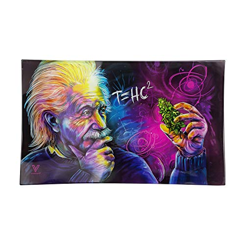 Glass Rolling Tray by V Syndicate (T=HC2 Einstein, Medium)