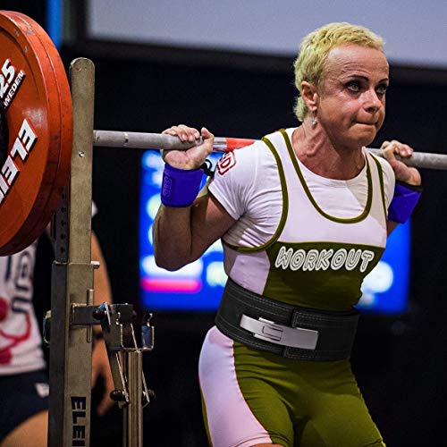 Hawk Sports Lever Belt 10Mm Powerlifting Belt For Men & Women Buckle Strongman Power Weight Lifting Weightlifting Belts (Black, M (32"-38")) #TOP3