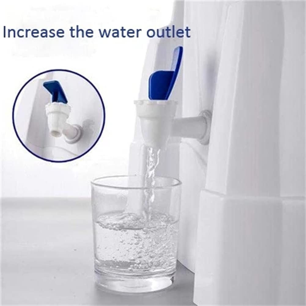 Wasserspender mit Wasserhahn, Tischwasserspender Gallonen Wasserflasche, Büro -Brunnen -Wasserständer, Push -Handpumpenmaschine (ohne Strom)