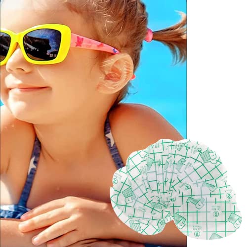 20 pcs Adesivi per orecchie impermeabili per bambini,Protezioni per Le Orecchie del Bambino Adesivi Orecchio Impermeabile,Per Neonati per Il Nuoto,La Doccia,Il Surf,Lo Snorkeling e Altri