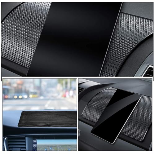 Almohadilla antideslizante para coche CHILDWEET en elegante acabado de pegamento PU rectangular 3