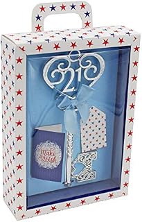 21st Male Birthday Key Gift Boxed Twenty First 21 Man Men Key Keepsake