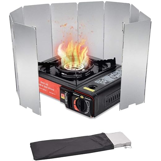 ARUP Windshield 84 24Cm Camping Stove