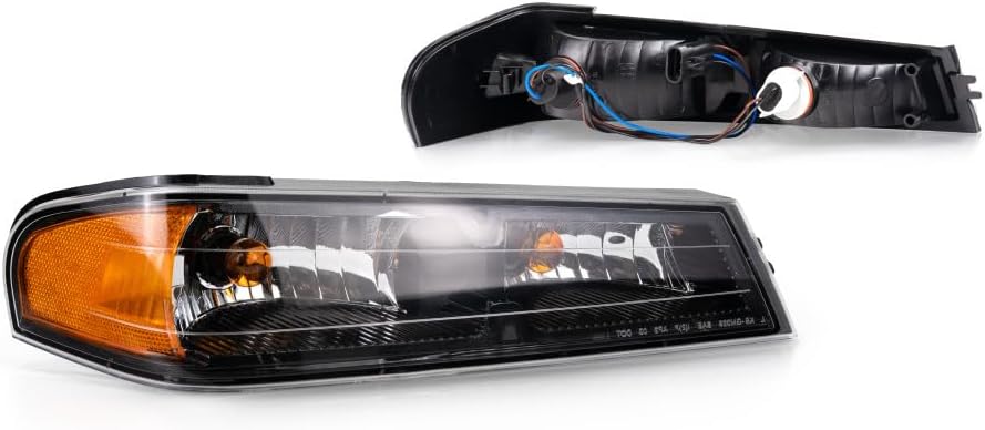 For 2004-2012 Chevy Colorado Pair Park/Signal Lights Driver and Passenger Side Park/signal/marker combo GM2520189 GM2521189 - replaces 25942427 25942428