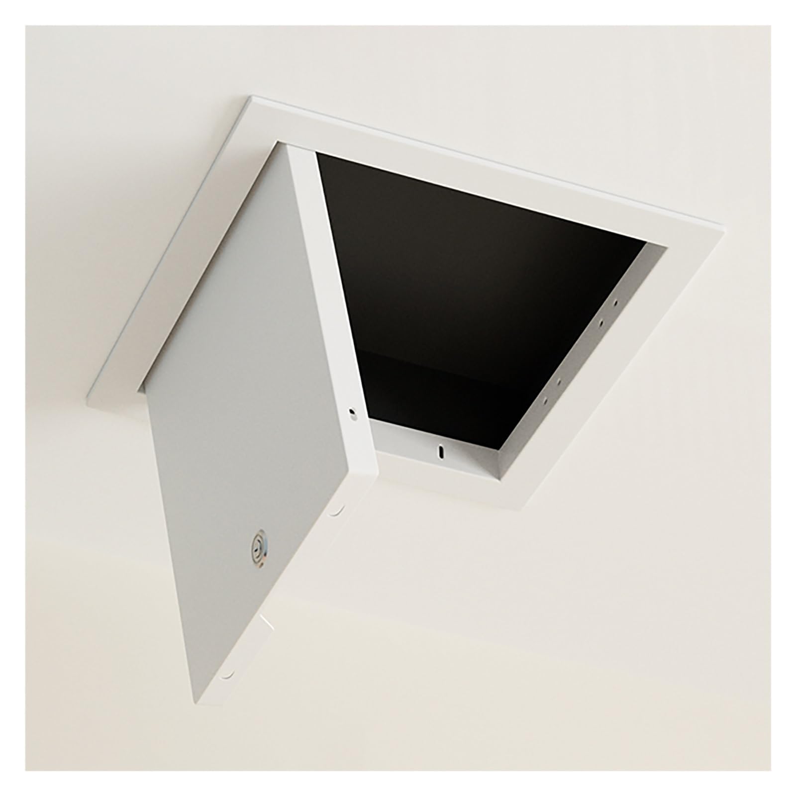 WAHHWF Lock-type Access Panel for Drywall, Aluminium Alloy Service Door for Walls & Ceilings, Customisable Inspection Doors for Plumbing & Cabling(24x24in/600x600mm)