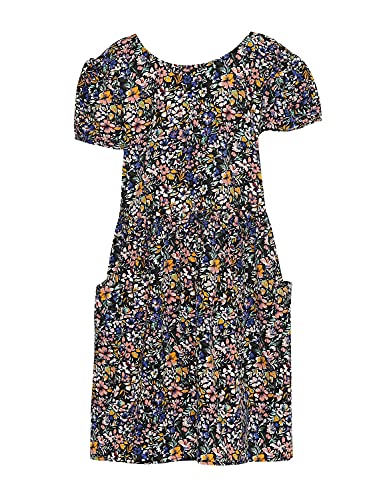 Image of oxolloxo Checkered Rose Girl's Fit & Flare Dress