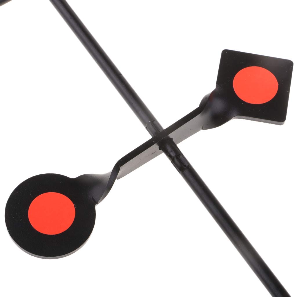 VMS INDIA Heavy Duty Steel Shooting Target Auto Reset Self Resetting Spinning Target