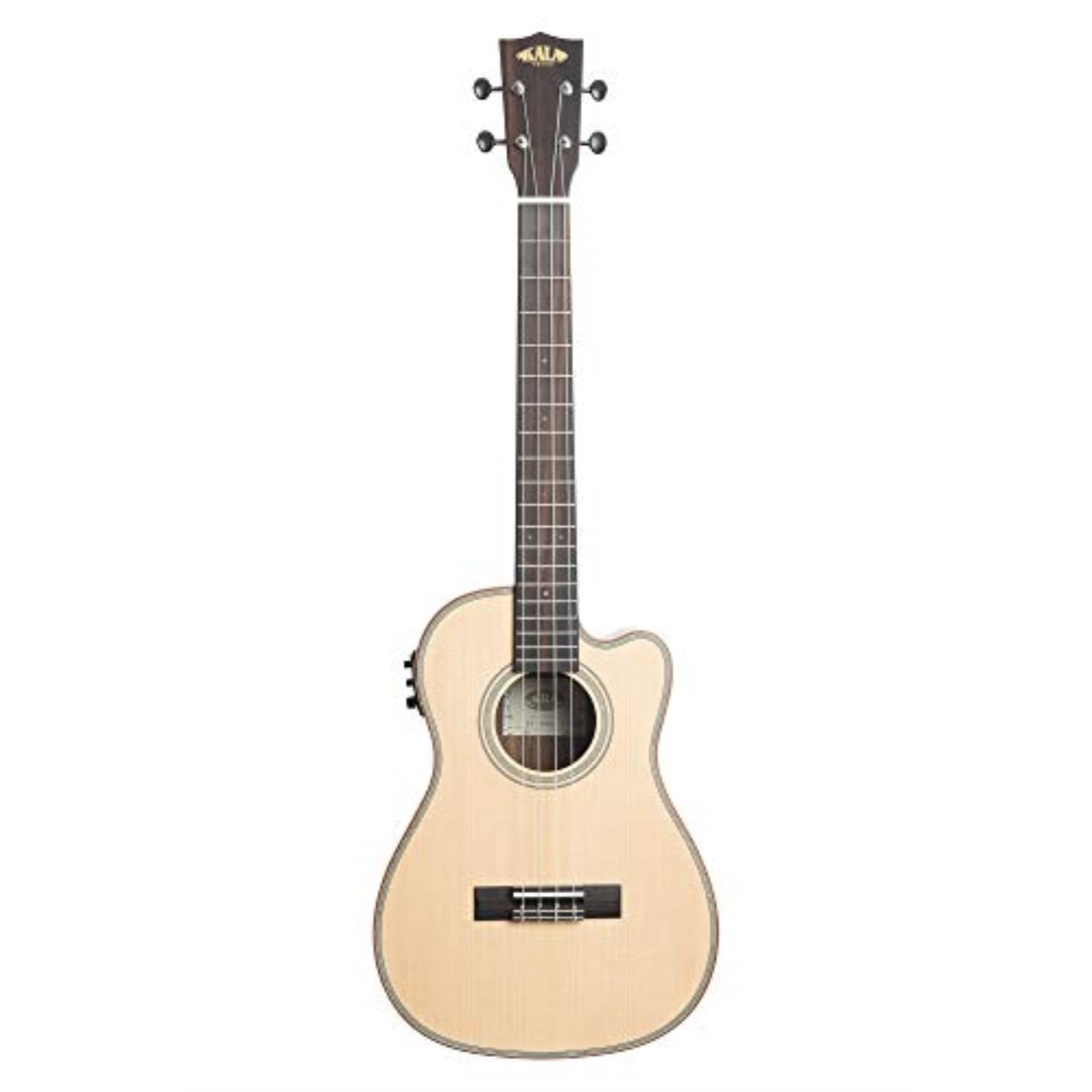 Kala Brand Music Co., 4-String Ukulele, Right, Natural, Baritone (KA-SSEBY-B-CE) - Image 3