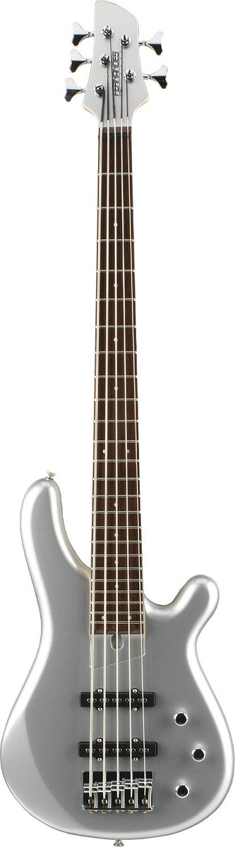 Fernandes Gravity 5X 5 String Electric Bass - Pewter