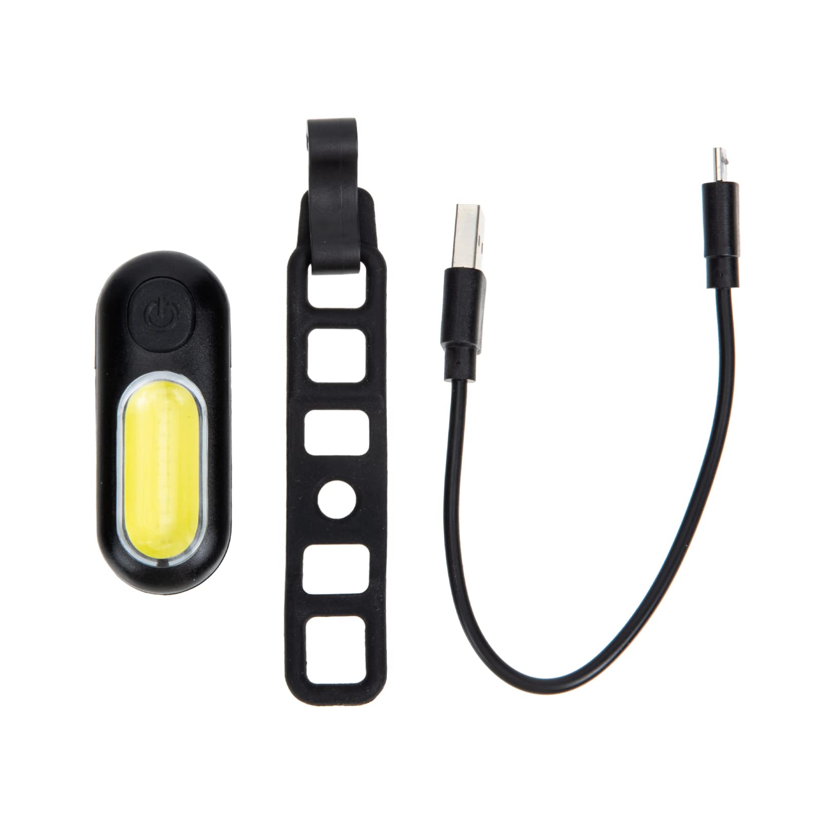 BESPORTBLE 1 Set LED Bike Rear Light Rechargeable Night Safety Lamp with Lighting Modes for Cycling Running and Dog Walking Easy Installation for Enhanced Visibility