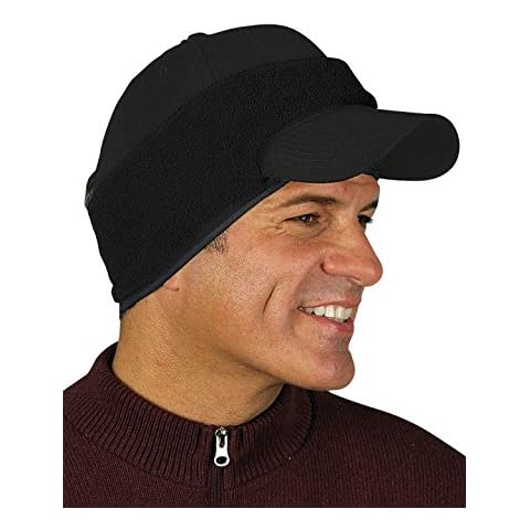 Carol Wright Gifts Fleece Ear Band, Color Black, Black, One Size Fits All Cover