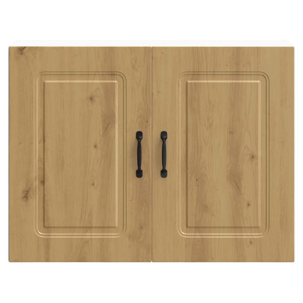vidaXL Küchen-Hängeschrank Kalmar Artisan-Eiche Holzwerkstoff, Wandschrank Küche, Wandschrank, Oberschrank, Küchenschrank, Hängeschrank