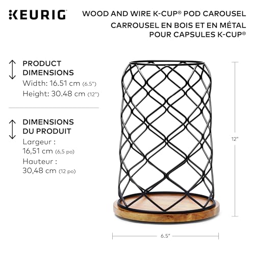 Keurig 5000351185 K-Cup Whirl Carousel Coffee Pod holder, 49, Black - image 3