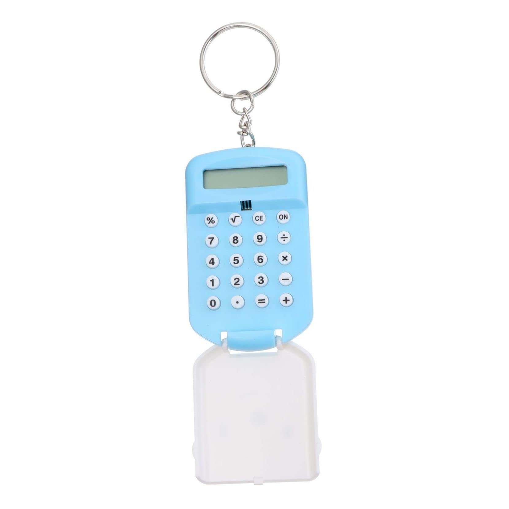 KONTONTY 2Pcs Cartoon Portable Mini Calculator for Students Durable School Supplies Lightweight and Practical Present for Office Workers