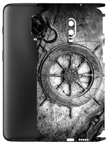 Image of AtOdds - Full Body Back Screen Guard Protector Film - Lamination Wrap Skin Sticker Compatible with ONEPLUS 6T | Scratchproof Matte Finish (Voyage)