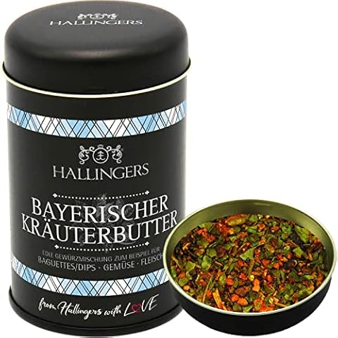 Hallingers Gewürz-Mischung für Baguette/Dips, Gemüse & Fleisch - Bayerischer Kräuterbutter - Passt immer 2023 Cover