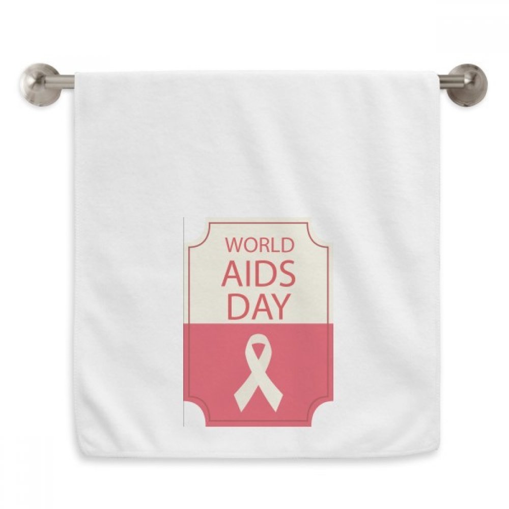 Serviette ruban rouge pour peau sensible serviette débarbouillette blanche