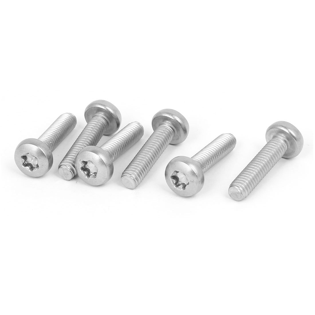 Vis M6 x 25 mm tête Torx en acier inoxydable 316 contre la rouille extérieure