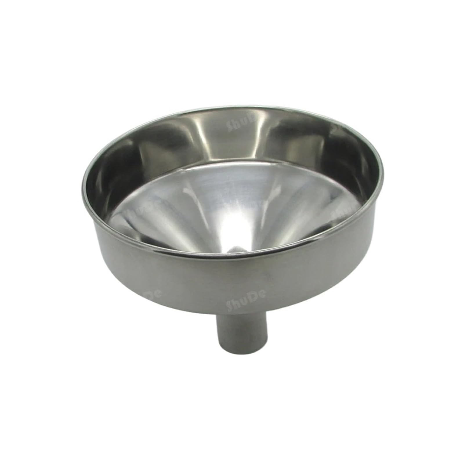 Embudo de boca ancha de acero inoxidable de calidad alimentaria, filtro multifuncional for mermelada, ensalada, aderezo, tarro, conservas, herramientas de cocina(C)