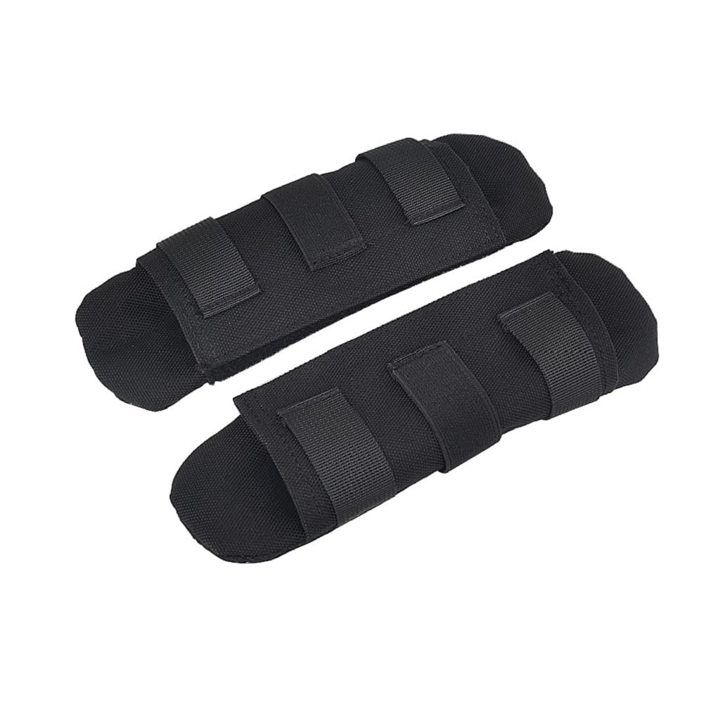 1 Pair Tactical Vest Shoulder Strap Pad Comfort Cushion Pad 1000D Nylon Mesh Protect Pads