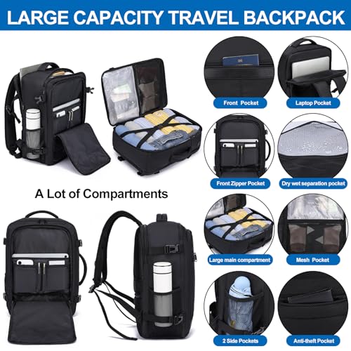Travel Backpack with USB Port