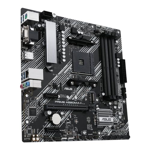 PRIME A520M-A II/CSM Scheda madre AMD Micro ATX, DDR4 Socket AM4, 4 SATA 6Gb/s, slot M.2, Ethernet Realtek, DisplayPort, HDMI, USB 3.2 Gen 2 e Type-C - Scheda madre - Immagine 3