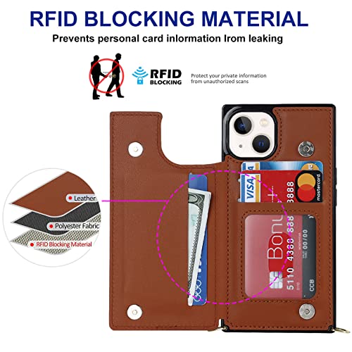 Sinqerisht Crossbody Wallet Case Compatible With Samsung Galaxy S10E Leather Phone Case With Card Holder And Strap Cover Magnetic Closure Flip Handbag Zipper Purse Kickstand Shell(Brown) #TOP6